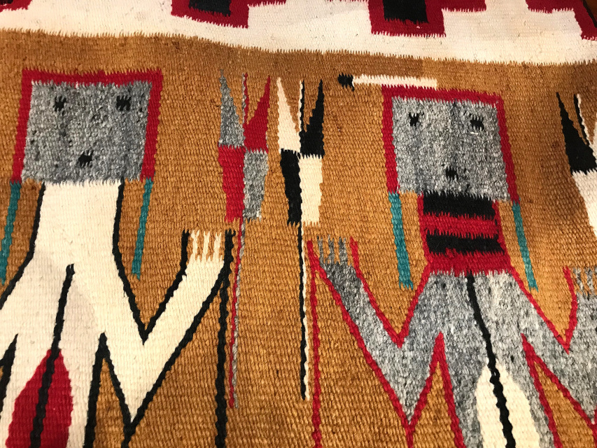 Navajo yei rug, 1960's | Morning Star Traders